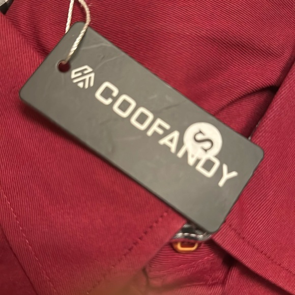 Two (x2) COOFANDY Men's Shirts Casual Button Down Long Sleeve Slim Fit Shirt - Picture 2 of 6